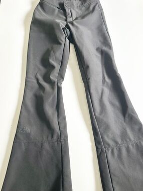 The North Black Flared Softshell Pants
